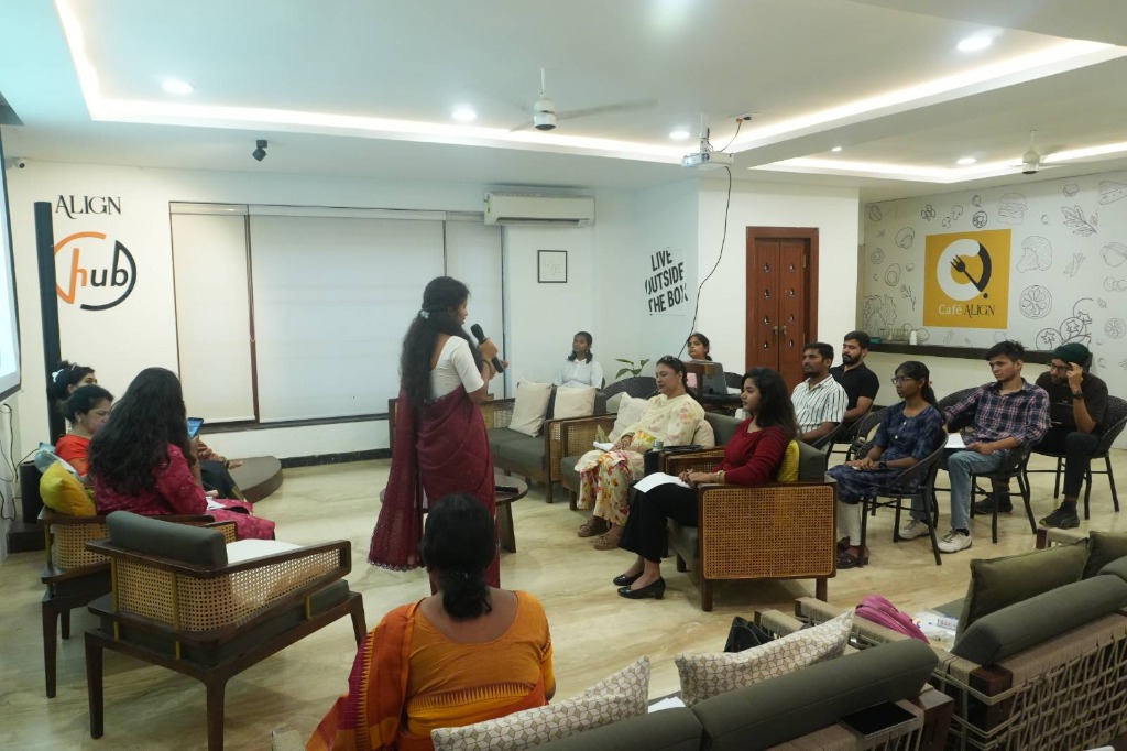 Interactive Presentation at Cafe Align